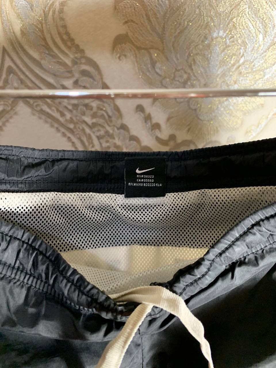 Nike VERY RARE NIKE RETRO NYLON SHORTS BIG LOGO DRILL Y2K 90s SK8 Size US 34 / EU 50 - 6 Thumbnail