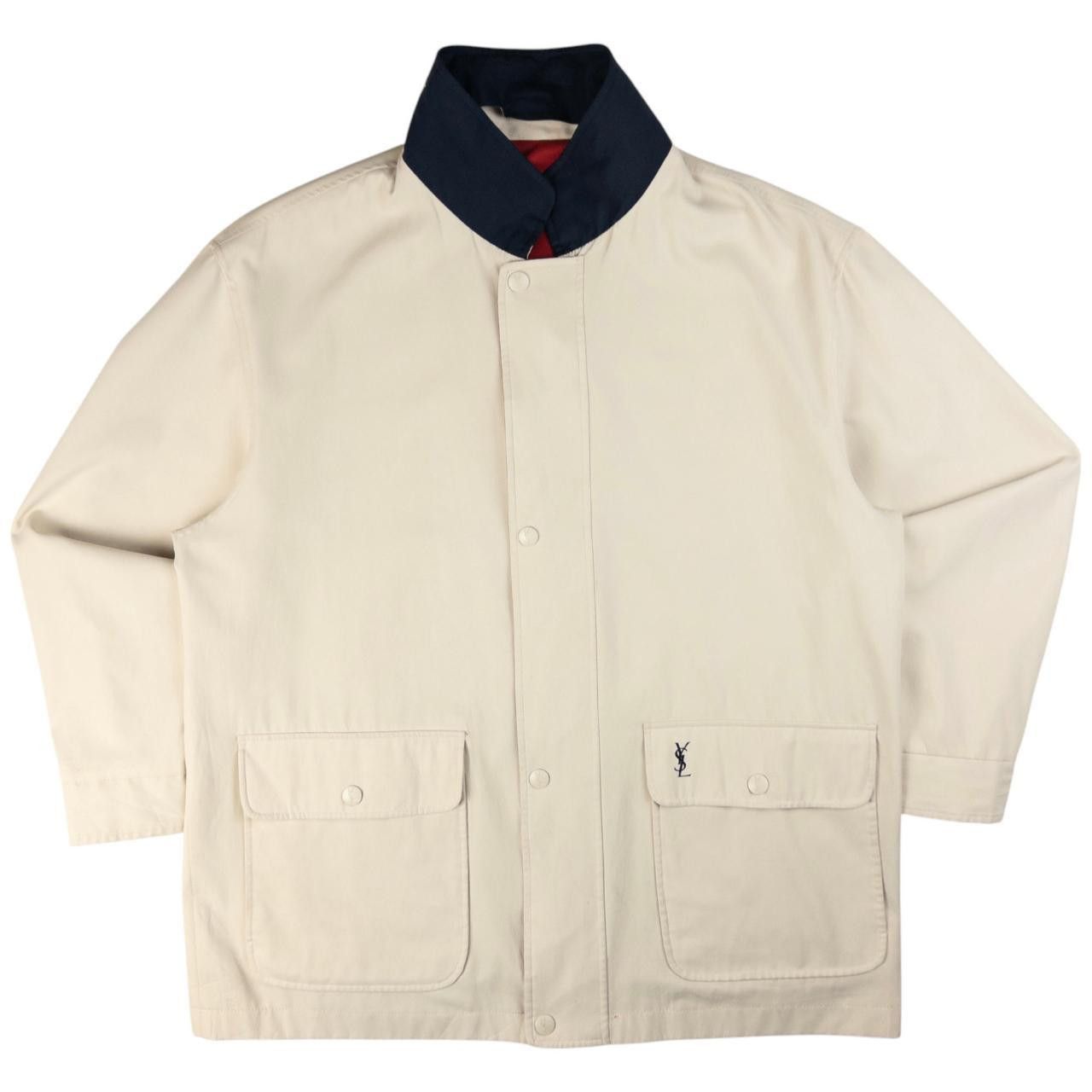 Yves Saint Laurent Vintage YSL Yves Saint Laurent Reversible Jacket Size L Size US L / EU 52-54 / 3 - 2 Thumbnail