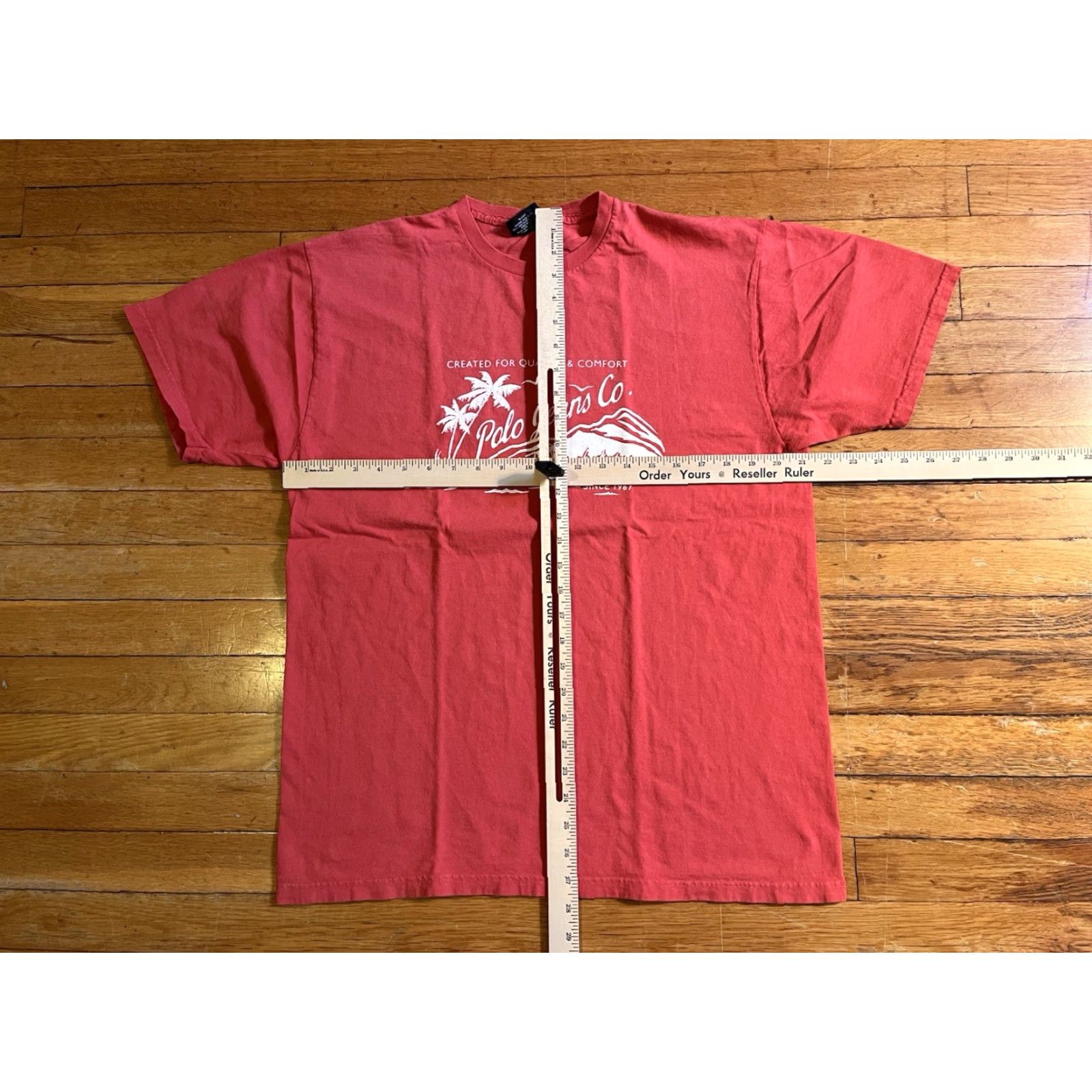 Polo Ralph Lauren VINTAGE Polo Ralph Lauren Polo Jeans Co Mountain Shirt Men’s M Red Logo Crew Neck Short Sleeve T-Shirt 2000s Mens Size US M / EU 48-50 / 2 - 7 Thumbnail