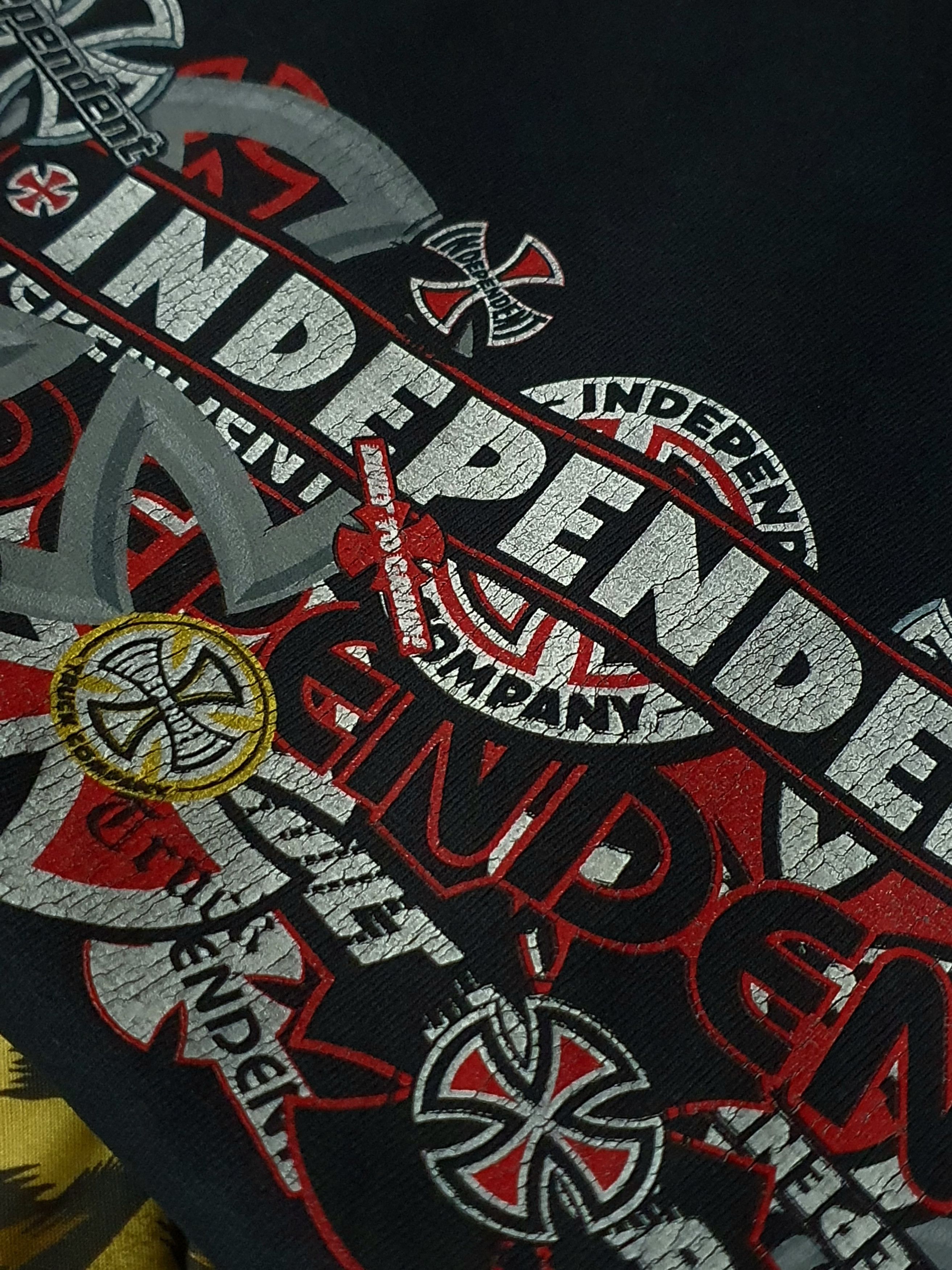 Independent Truck Co. Independent Multi-logos Vintage Tshirt Size US XL / EU 56 / 4 - 6 Thumbnail