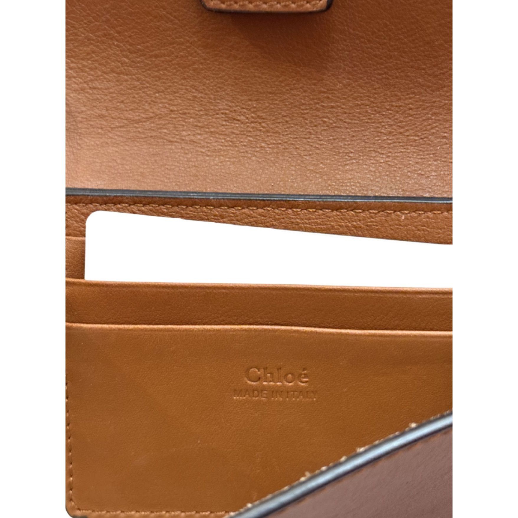 Chloe Chloe Faye Brown Suede Leather Mini Bag GUC Size ONE SIZE - 7 Thumbnail