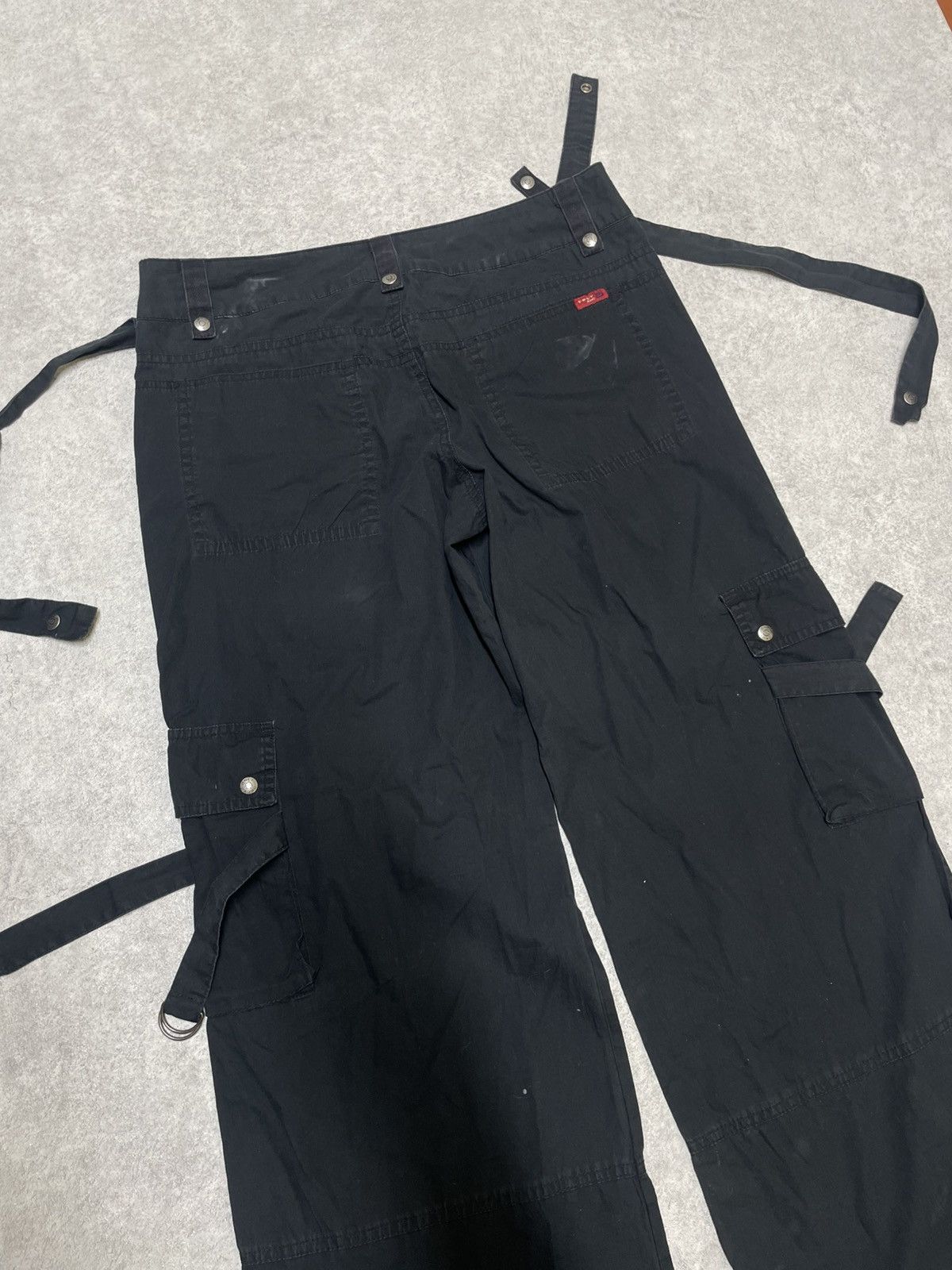 If Six Was Nine × Japanese Brand × Le Grande Bleu (L.G.B.) Avant-gard Y2K Style Opium Ribbon Pants LGB Vintage Size US 38 / EU 54 - 12 Thumbnail