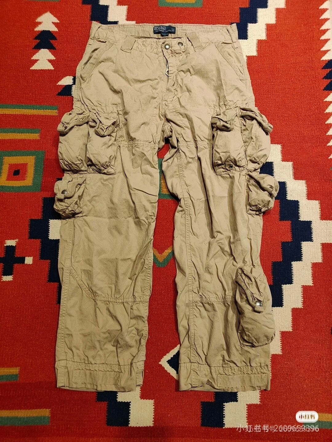 Polo Ralph Lauren Vintage Polo Ralph Lauren Cargo Pants Size US 34 / EU 50 - 1 Thumbnail