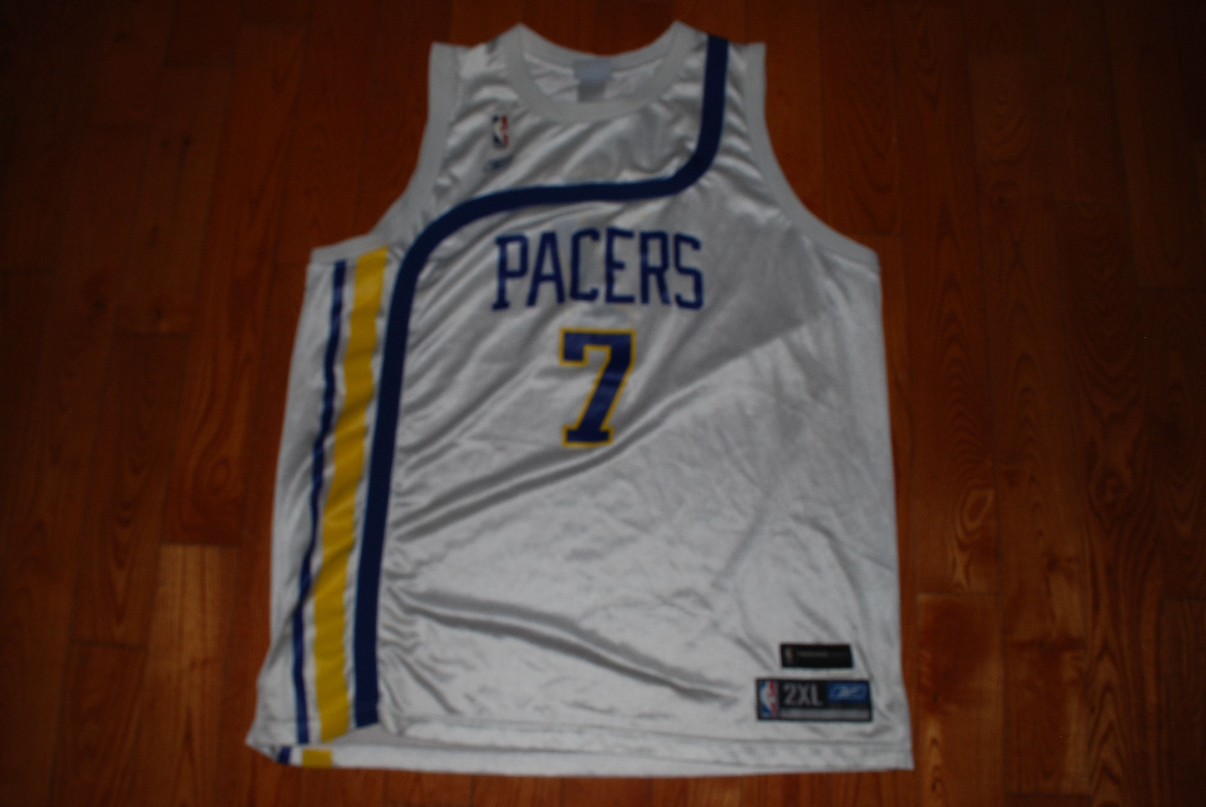 Reebok Reebok NBA Indiana Pacers Jermaine O'Neal Jersey Size US XXL / EU 58 / 5 - 1 Thumbnail