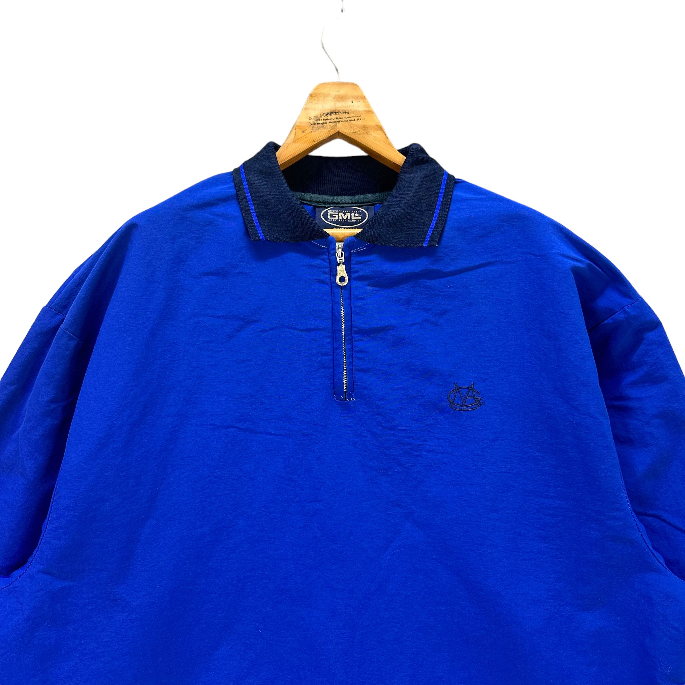 Other GML MADE IN USA HALF ZIP COLLAR LONG SLEEVE SHIRT #8611-017 Size US XXL / EU 58 / 5 - 2 Thumbnail