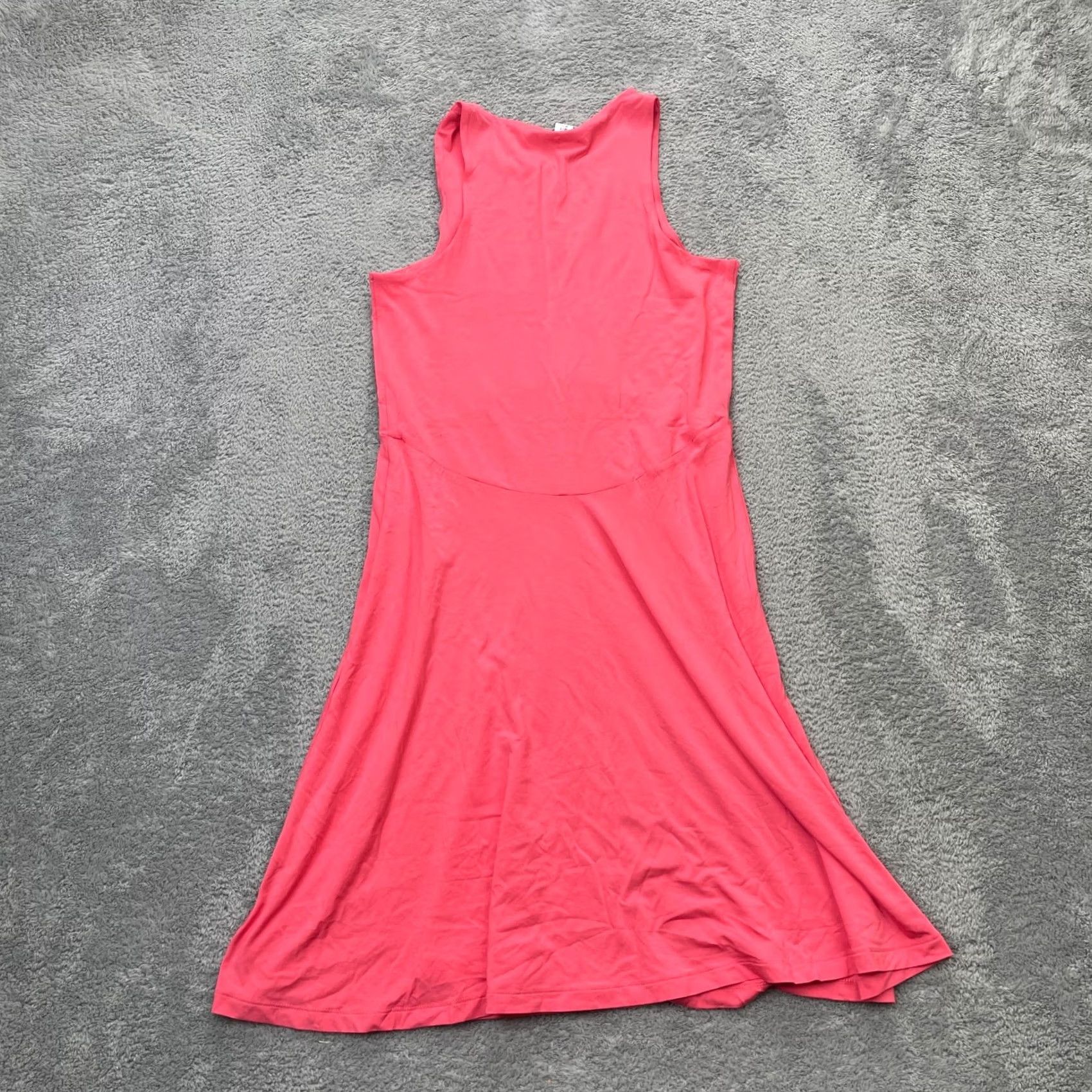 Athleta Athleta Dress Womens M Pink Fit & Flare Santorini Thera Sleeveless Party Casual Workwear Size M / US 6-8 / IT 42-44 - 2 Thumbnail