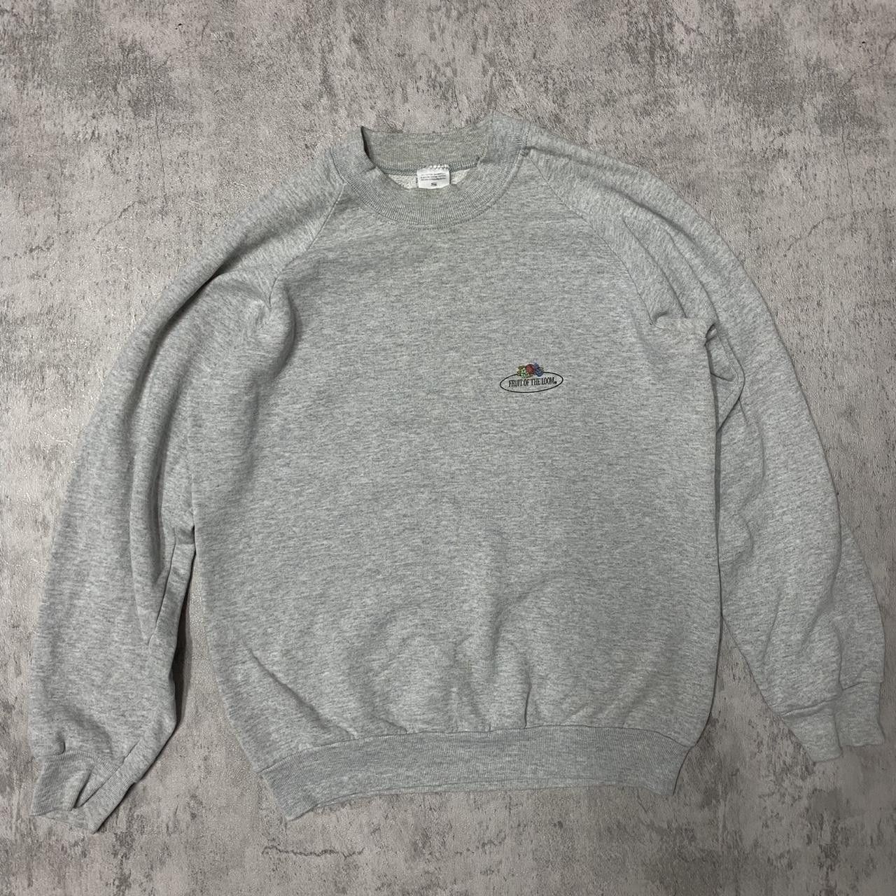 Other Grey vintage Fruit of the Loom sweatshirt streetwear Size US S / EU 44-46 / 1 - 1 Thumbnail