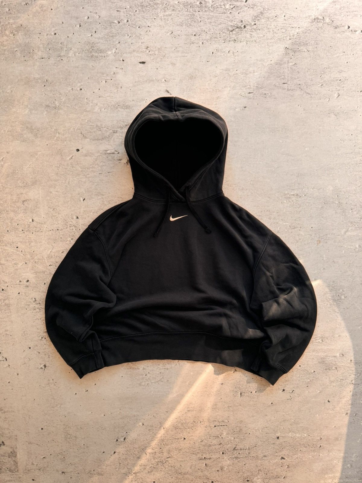 Nike × Vintage NIKE VINTAGE CENTER LOGO OVERSIZE BOXY HOODIE Size US M / EU 48-50 / 2 - 1 Thumbnail