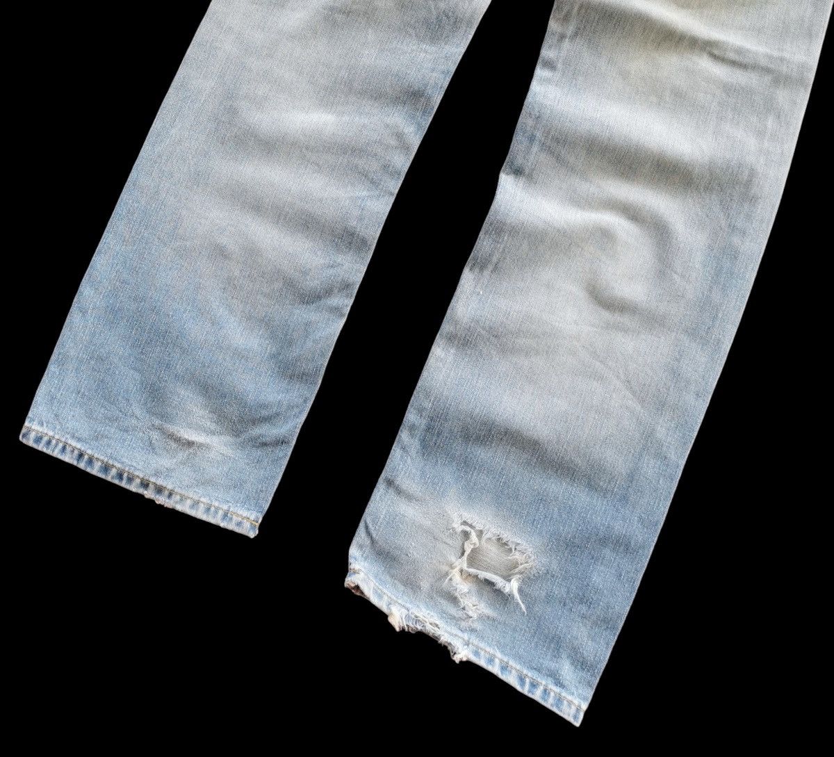 Lee Vintage Lee Destroy Denim Jean (Size 30x43.5) Size US 30 / EU 46 - 8 Thumbnail