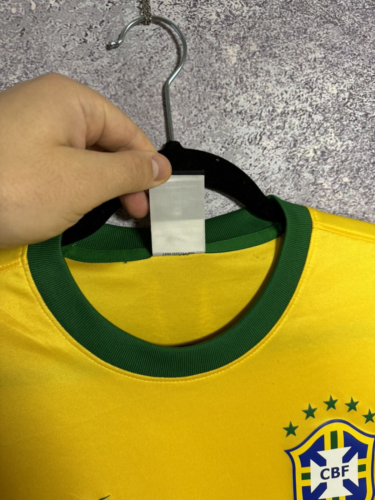 Nike Brazil National Team 2014 Nike Home Soccer Jersey Blokcore Size US M / EU 48-50 / 2 - 8 Thumbnail