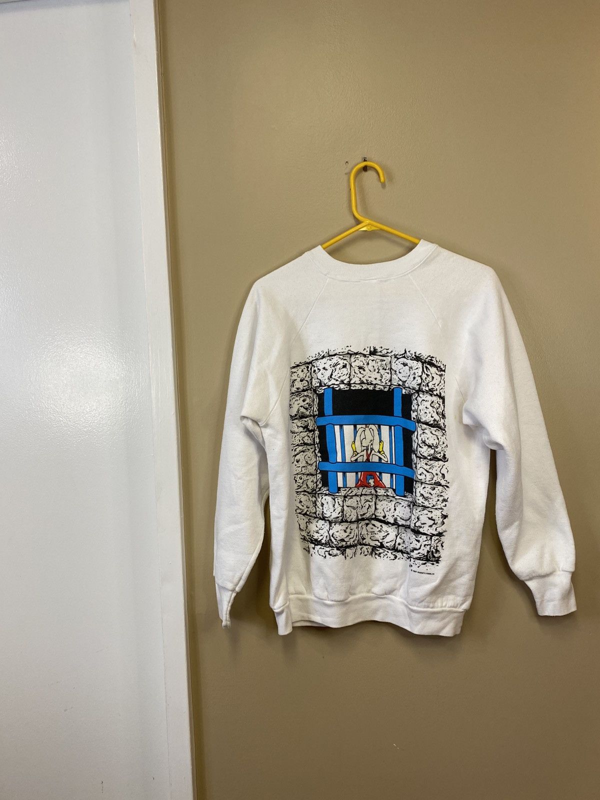 Vintage 1987 Who Framed Roger Ranbit Sweatshirt Size US M / EU 48-50 / 2 - 2 Thumbnail