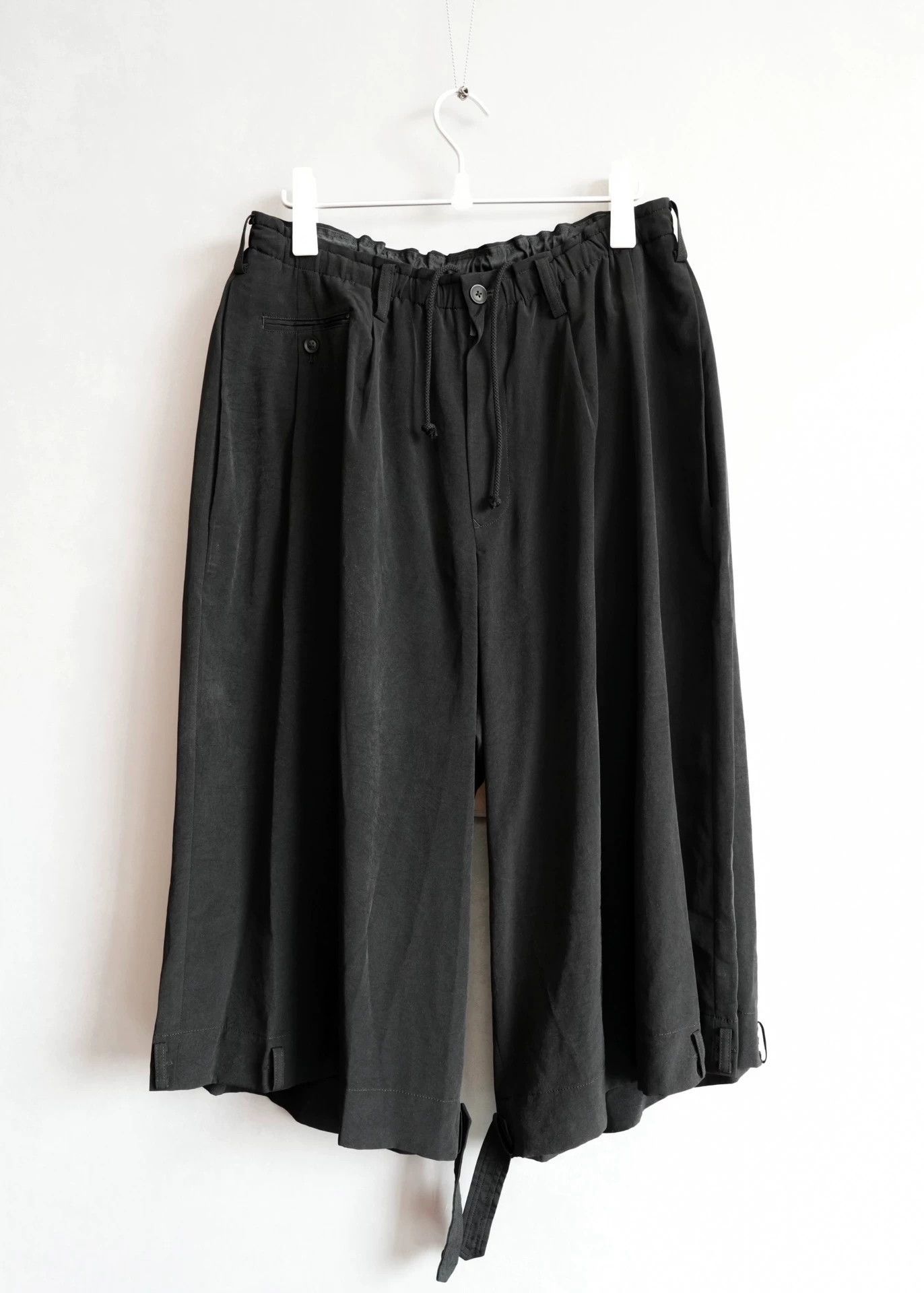 Yohji Yamamoto Yohji Yamamoto 22SS Triacetate Skirt Cuff Buttons Size US 34 / EU 50 - 1 Thumbnail