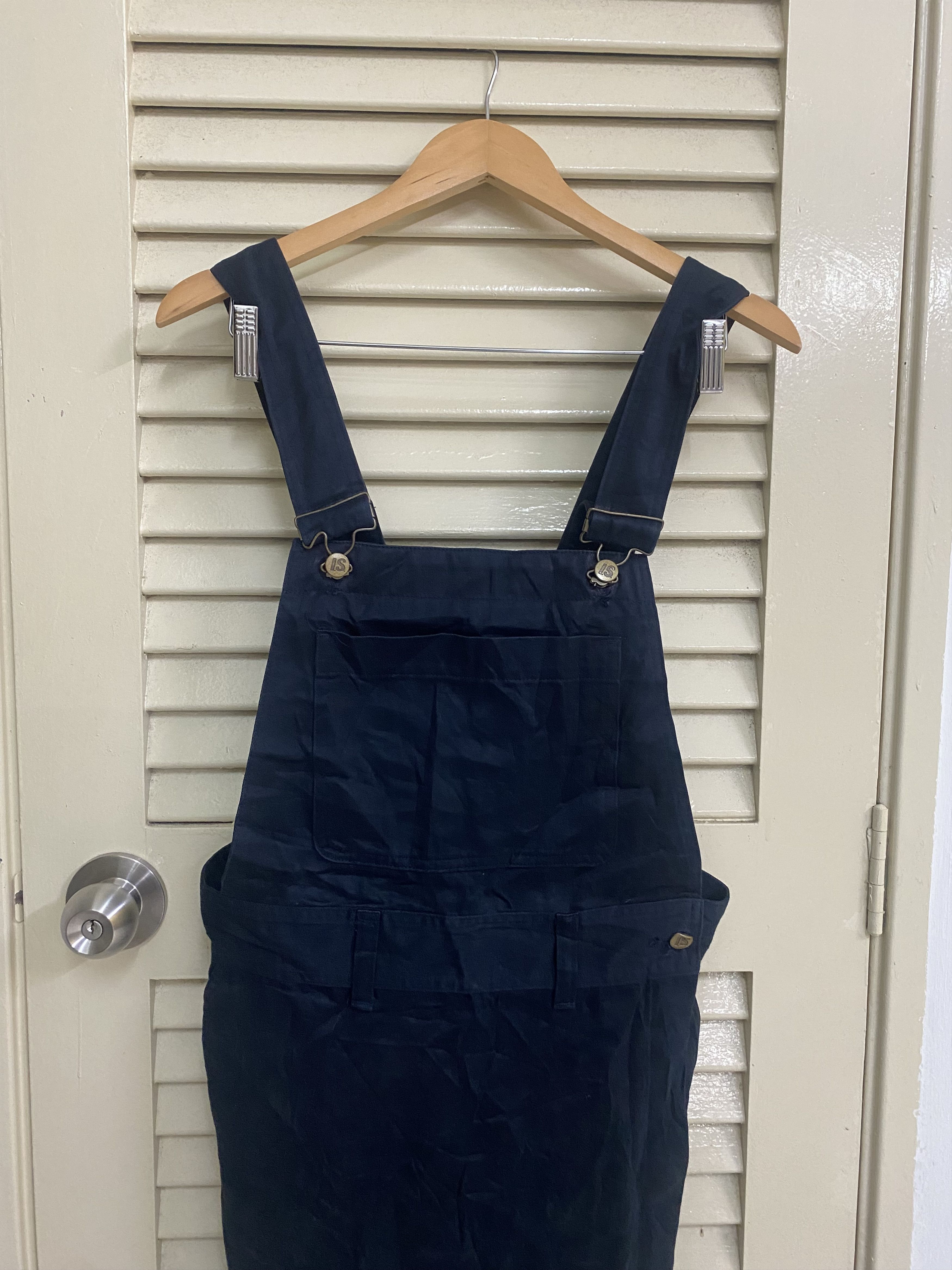 Issey Miyake 90s Issey Miyake Overall Skirt Denim Size US 34 / EU 50 - 4 Thumbnail