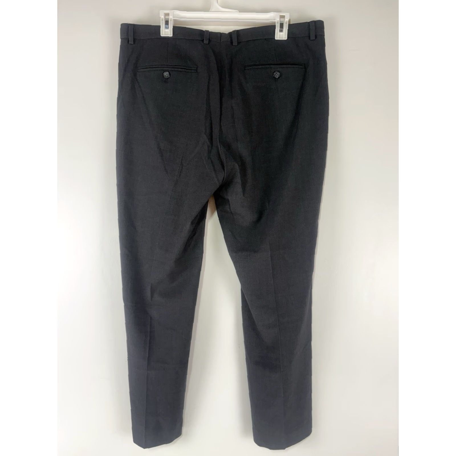Calvin Klein Calvin Klein Slim Fit Stretch Dress Pants Men’s 36x30 Gray Size US 36 / EU 52 - 4 Thumbnail