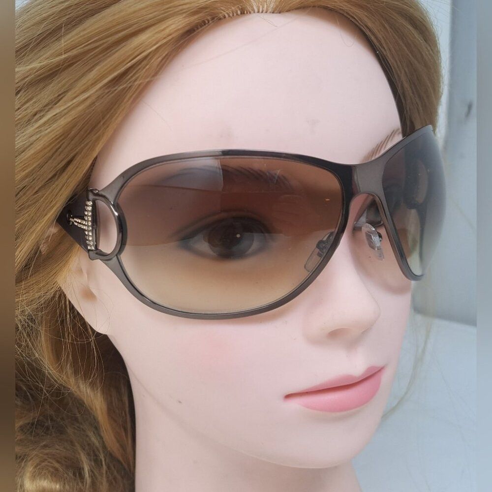 Gucci Gucci Sunglasses GG273/STRASS Vintage Y2K Horsebit Diamonds Size ONE SIZE - 8 Thumbnail