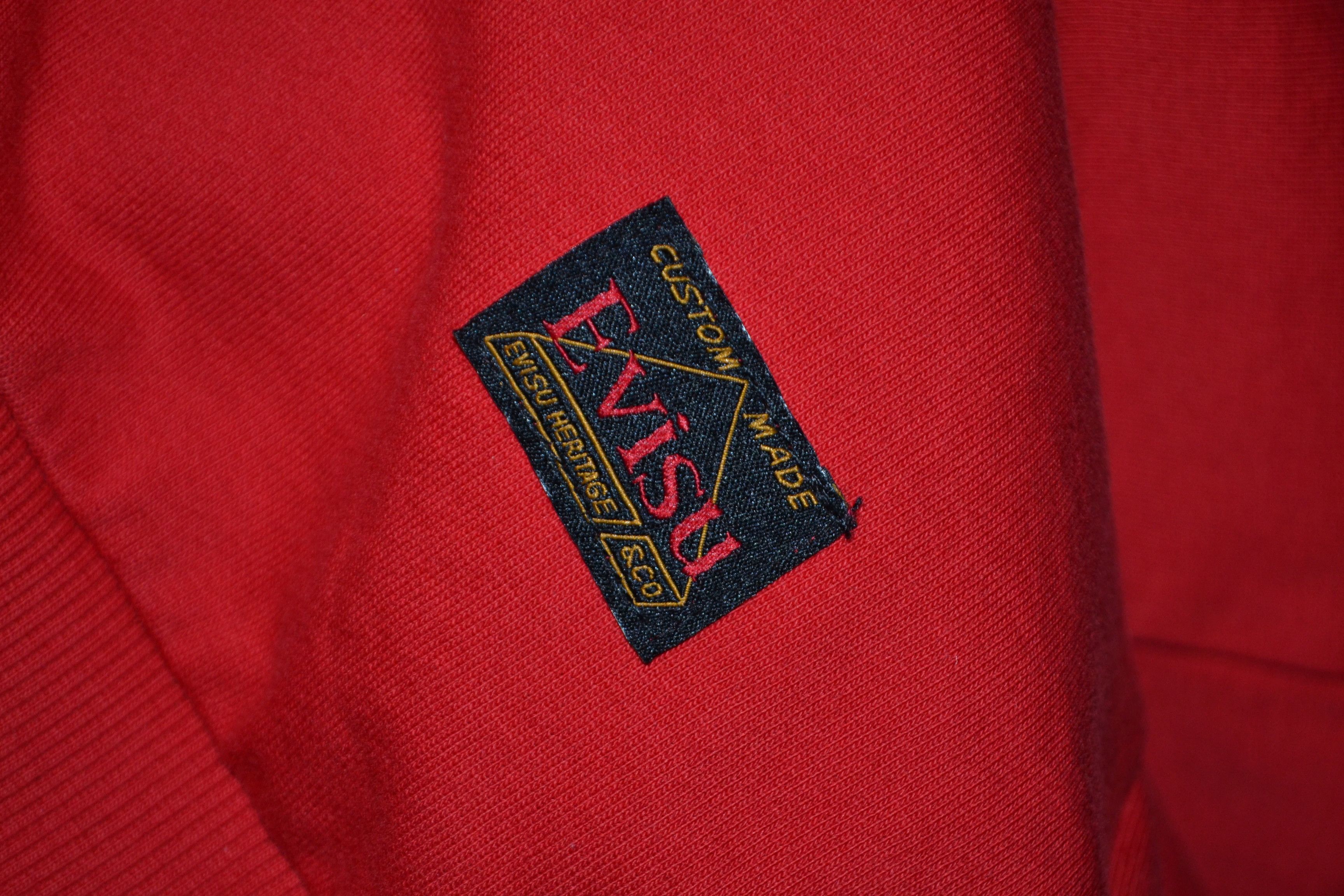 Evisu Evisu S size Red Sweatshirt Logo Size US S / EU 44-46 / 1 - 9 Thumbnail