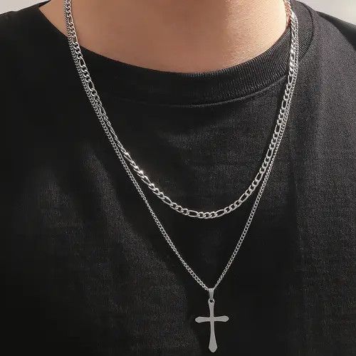 Other Cross Matchless STEAL! Y2K Chains Necklace Chain Size ONE SIZE - 1 Thumbnail