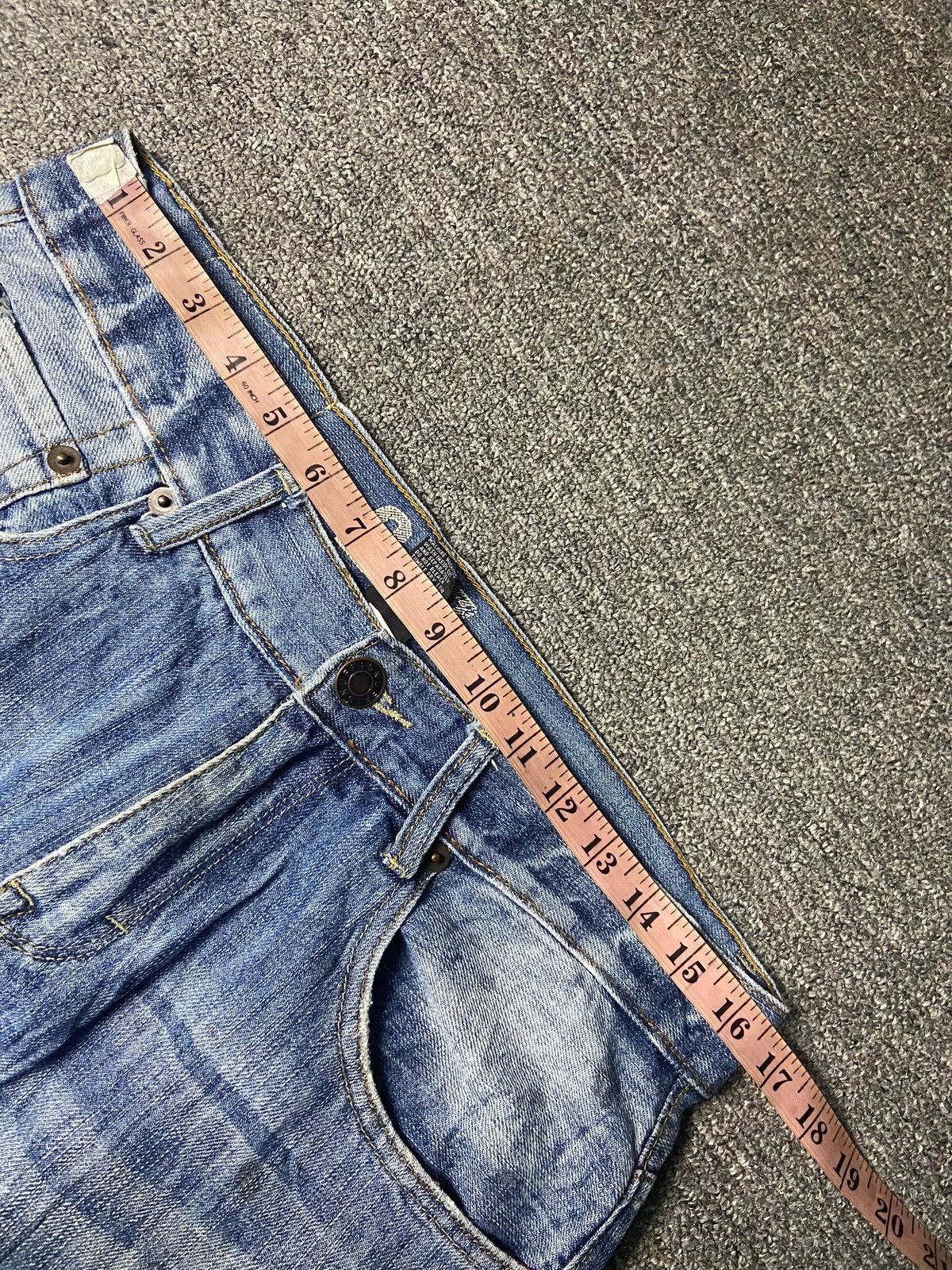 Japanese Brand Vintage SNUFF 247 Distressed Ripped Jeans (141) Size US 33 - 10 Thumbnail