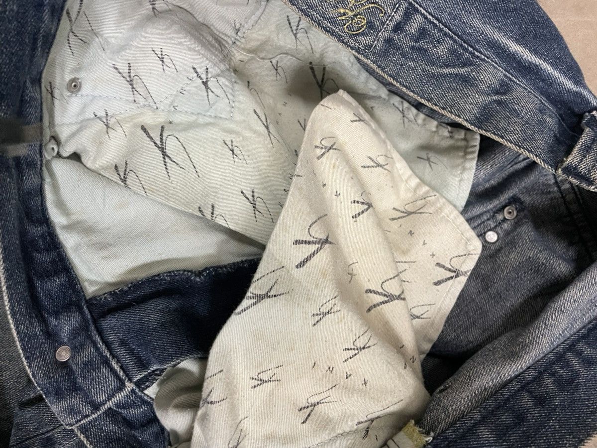 Designer × Karl Kani Karl Kani Baggy Studded Jeans Distressed Denim Size US 38 / EU 54 - 10 Thumbnail