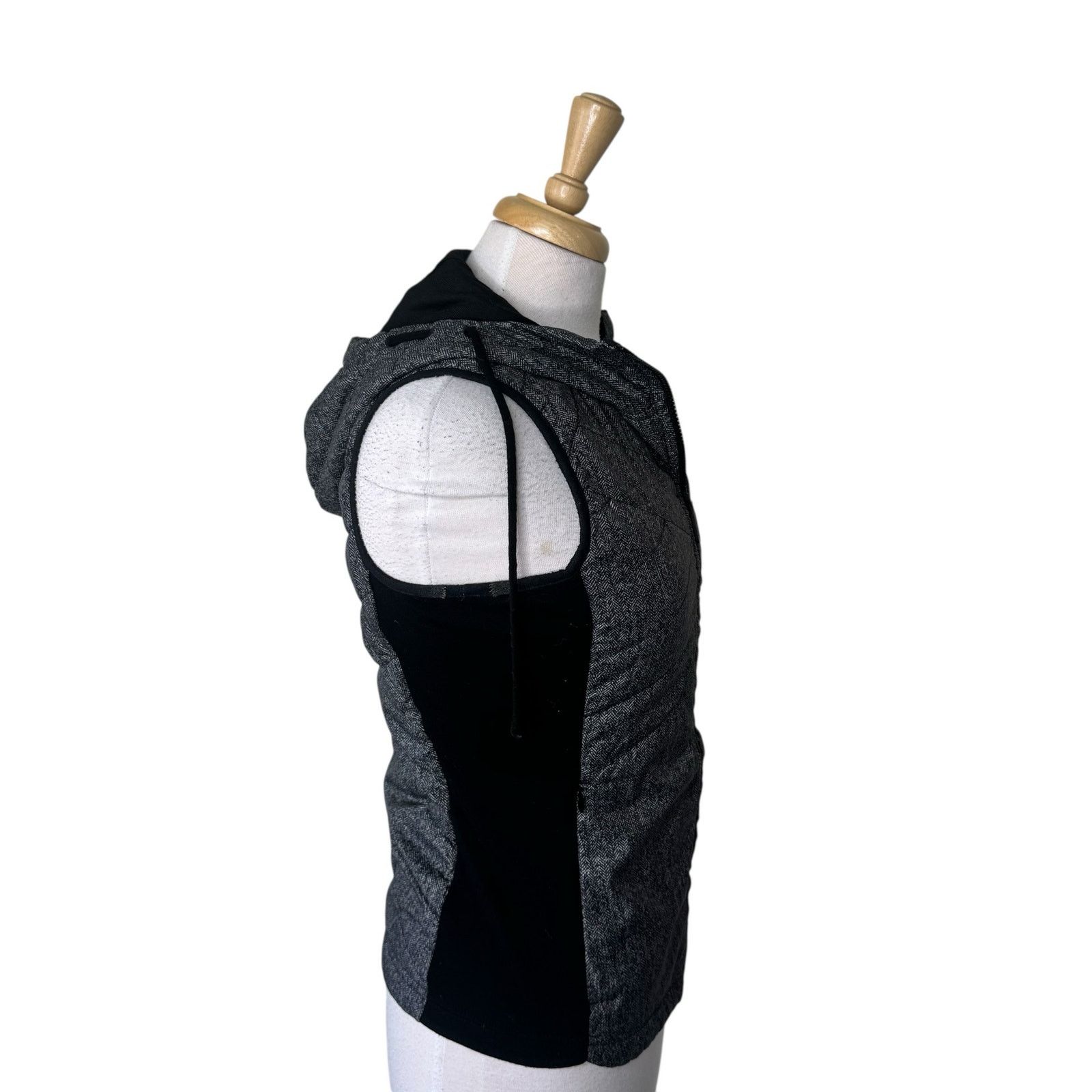 Smartwool SMARTWOOL Merino Wool Double Propulsion Hooded Gray Vest Size XS / US 0-2 / IT 36-38 - 7 Thumbnail