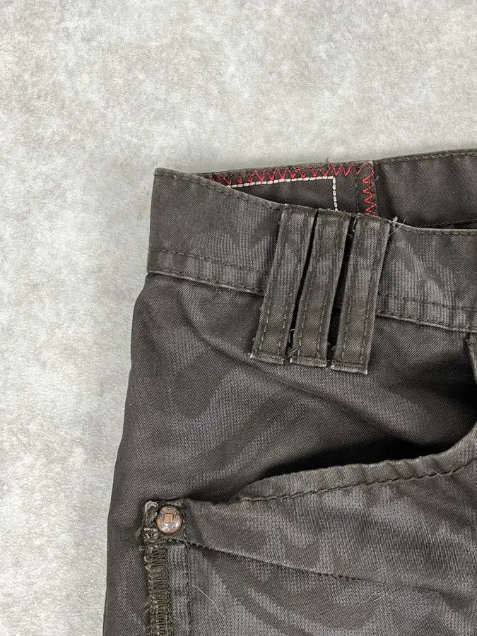 Marithe + Francois Girbaud 2000s Marithé + François Girbaud Brown Nylon Tattoo Large Pants Size US 34 / EU 50 - 10 Thumbnail