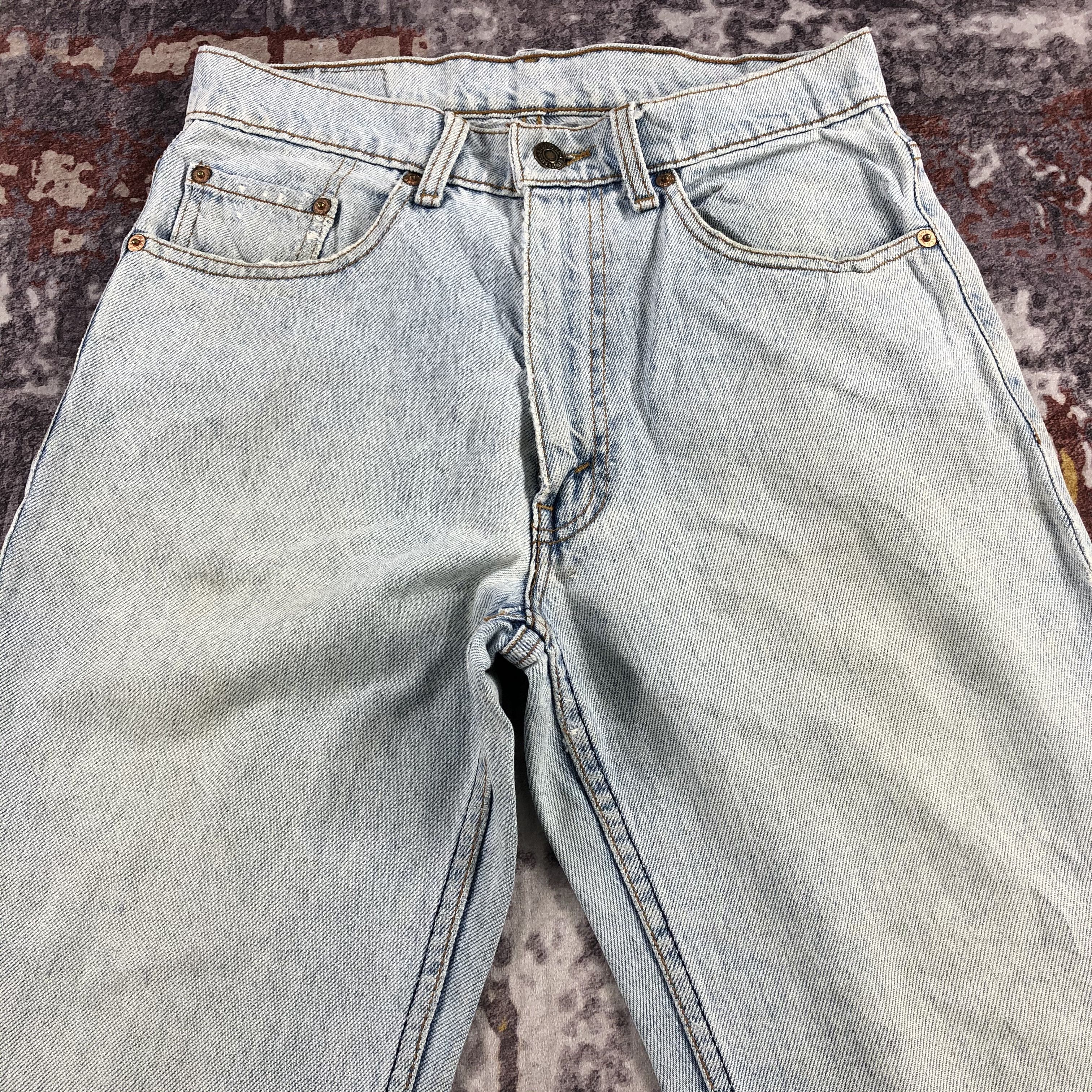Levi's × Vintage Vintage 90s Light Wash Levis 515 Jeans-JM2656 Size US 28 / EU 44 - 3 Thumbnail