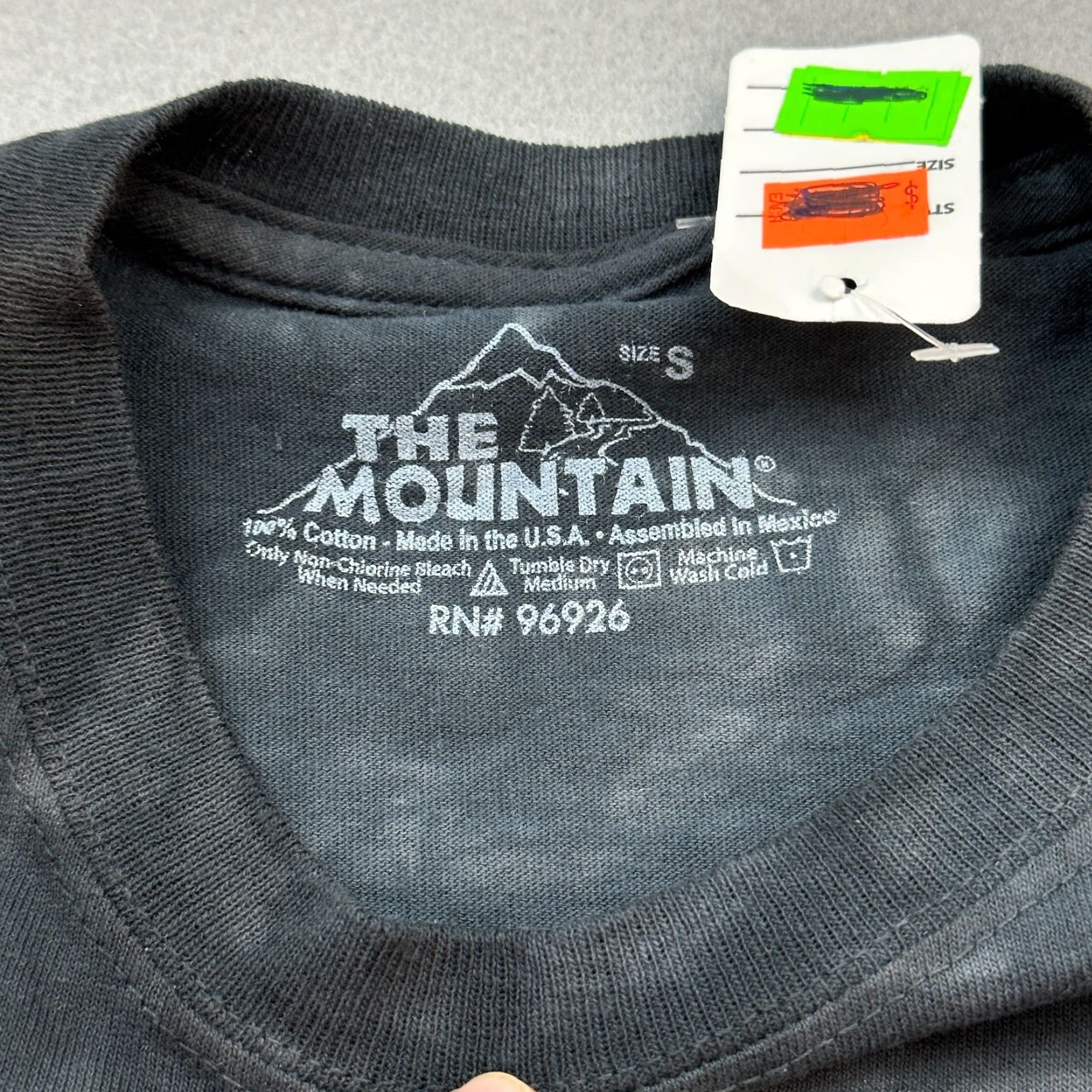 The Mountain VINTAGE The Mountain Shirt Mens Gray Small Tie Dye Skull Bones Crypt T-Shirt 1646 Size US S / EU 44-46 / 1 - 4 Thumbnail