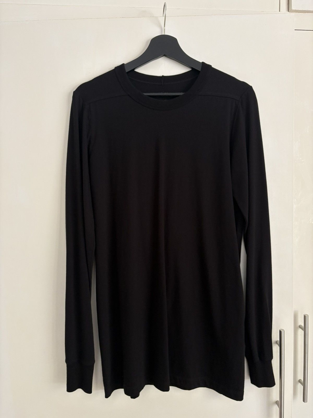 Rick Owens S/S 2024 Lido Black Level Long Sleeve T-Shirt Size US XS / EU 42 / 0 - 1 Thumbnail