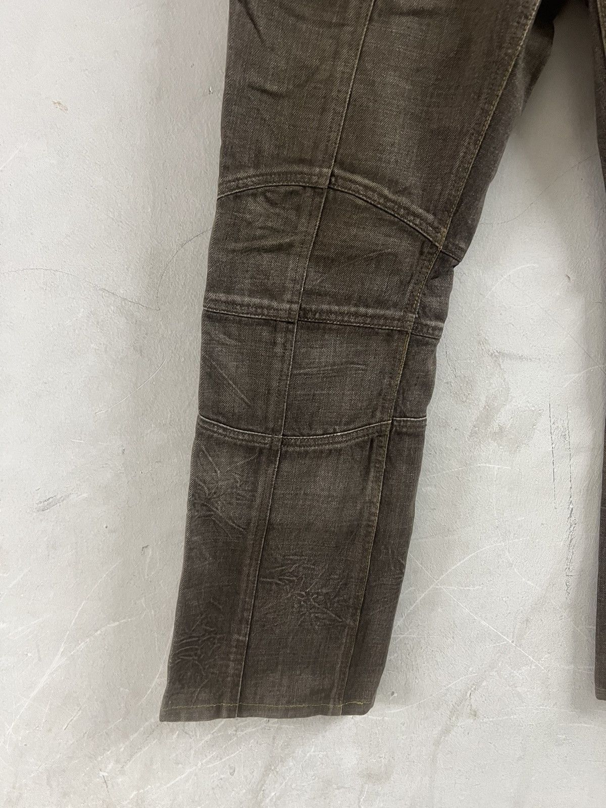 Hysteric Glamour × Japanese Brand Y2K PATCHWORK NİCOLE CLUB DISTRESSED DENIM PANT Size US 33 - 4 Thumbnail
