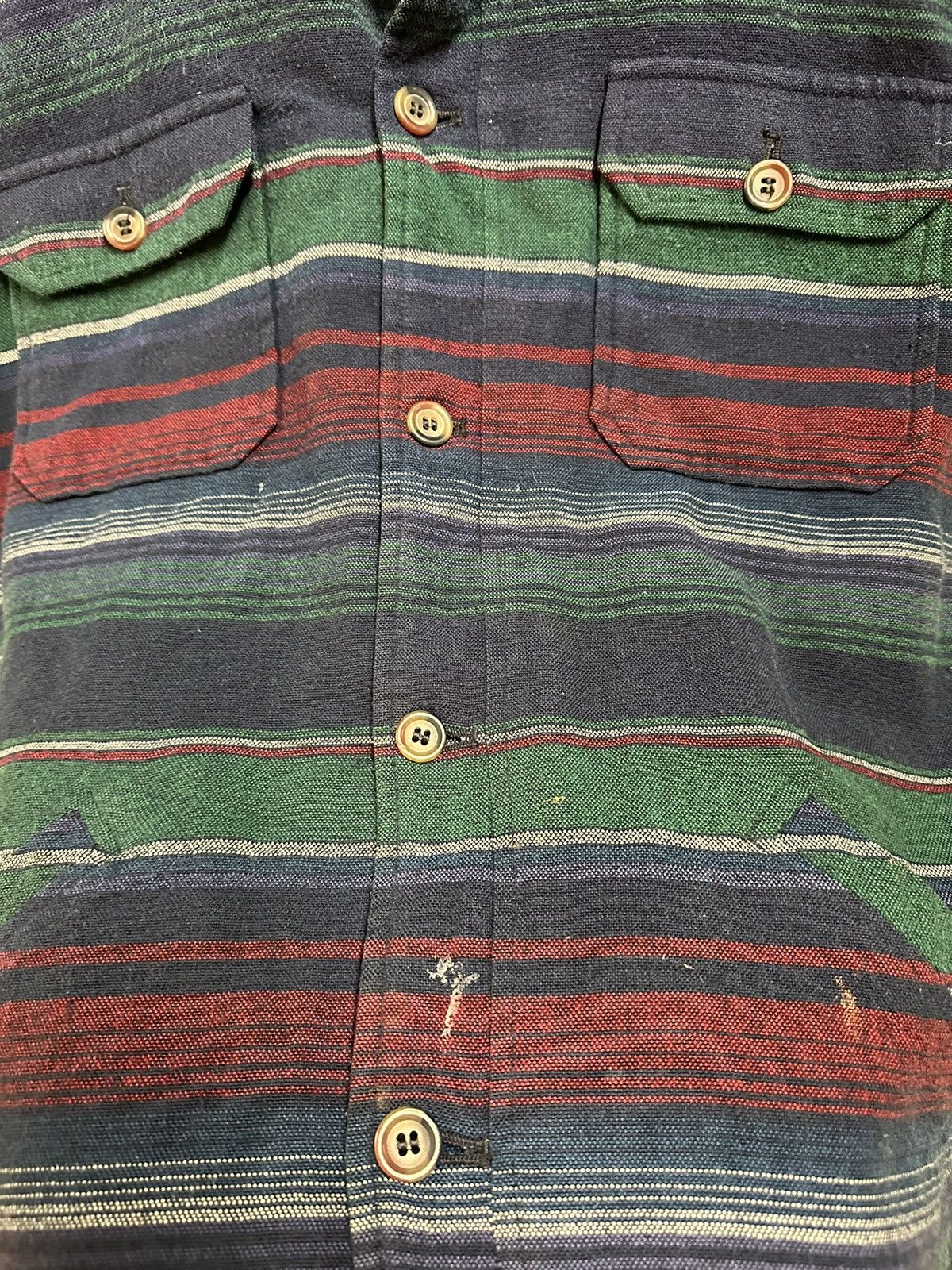 Vintage Vintage Glove Trotter Striped Button-up Jacket Size XL Size US XL / EU 56 / 4 - 4 Thumbnail