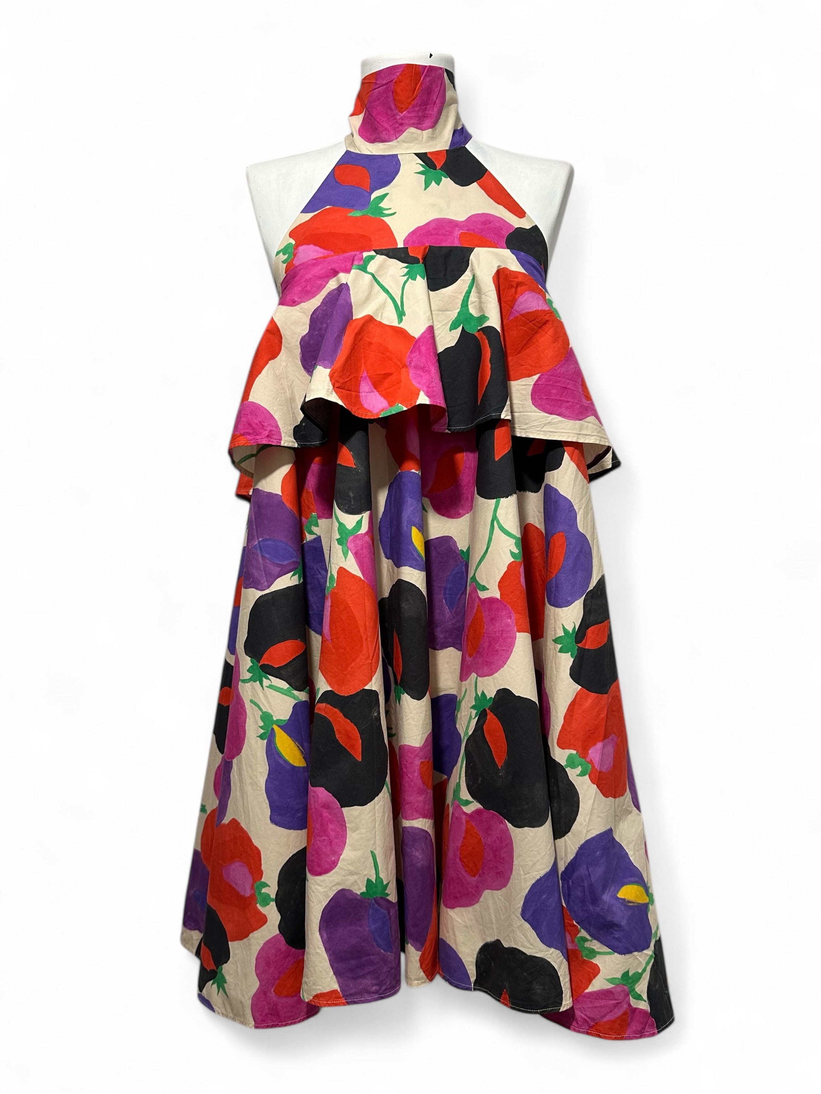 La DoubleJ La Double J Floral All Over Print Dress (M) Size M / US 6-8 / IT 42-44 - 1 Thumbnail