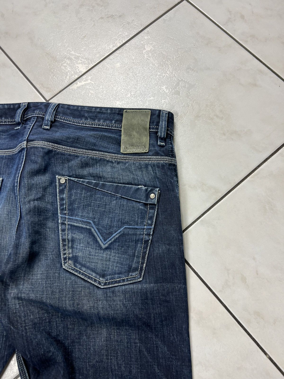 Diesel Vintage Diesel y2k distressed denim jeans blue eyecons pants Size US 34 / EU 50 - 15 Thumbnail