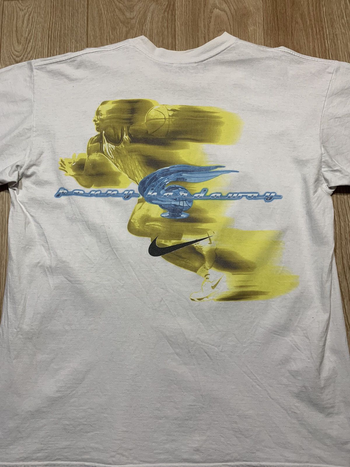 Nike Vintage 90s NBA Penny Hardaway Nike T Shirt Little Penny Size US L / EU 52-54 / 3 - 5 Thumbnail