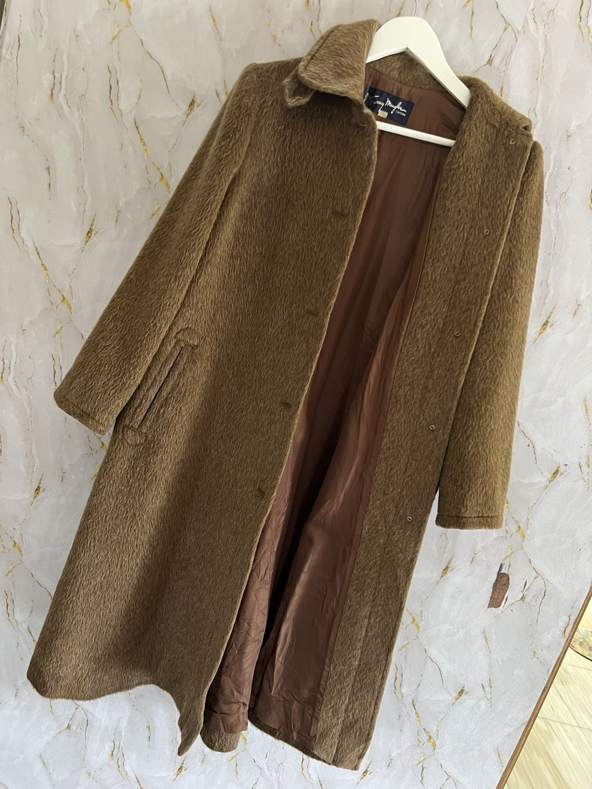 Thierry Mugler THIERRY MUGLER MOHAIR LONG JACKET Size US M / EU 48-50 / 2 - 9 Thumbnail