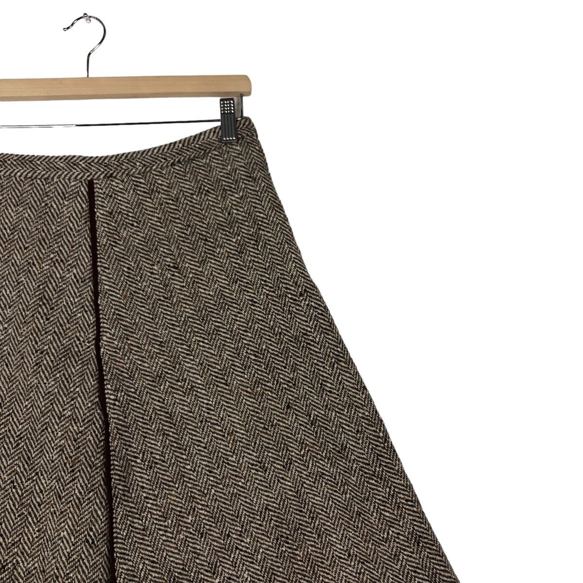 Beams Plus 🔥Vintage Wool Herringbone Skirts Beams Japan Issey Miyake Size 28" / US 6 / IT 42 - 6 Thumbnail