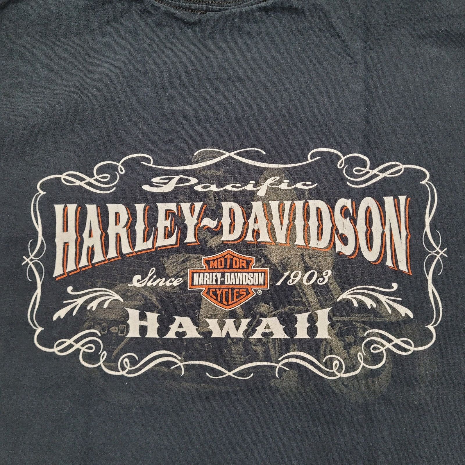 Vintage Vintage Harley Davidson Hawaii Shirt XL 24x29 Black Size US XL / EU 56 / 4 - 7 Thumbnail
