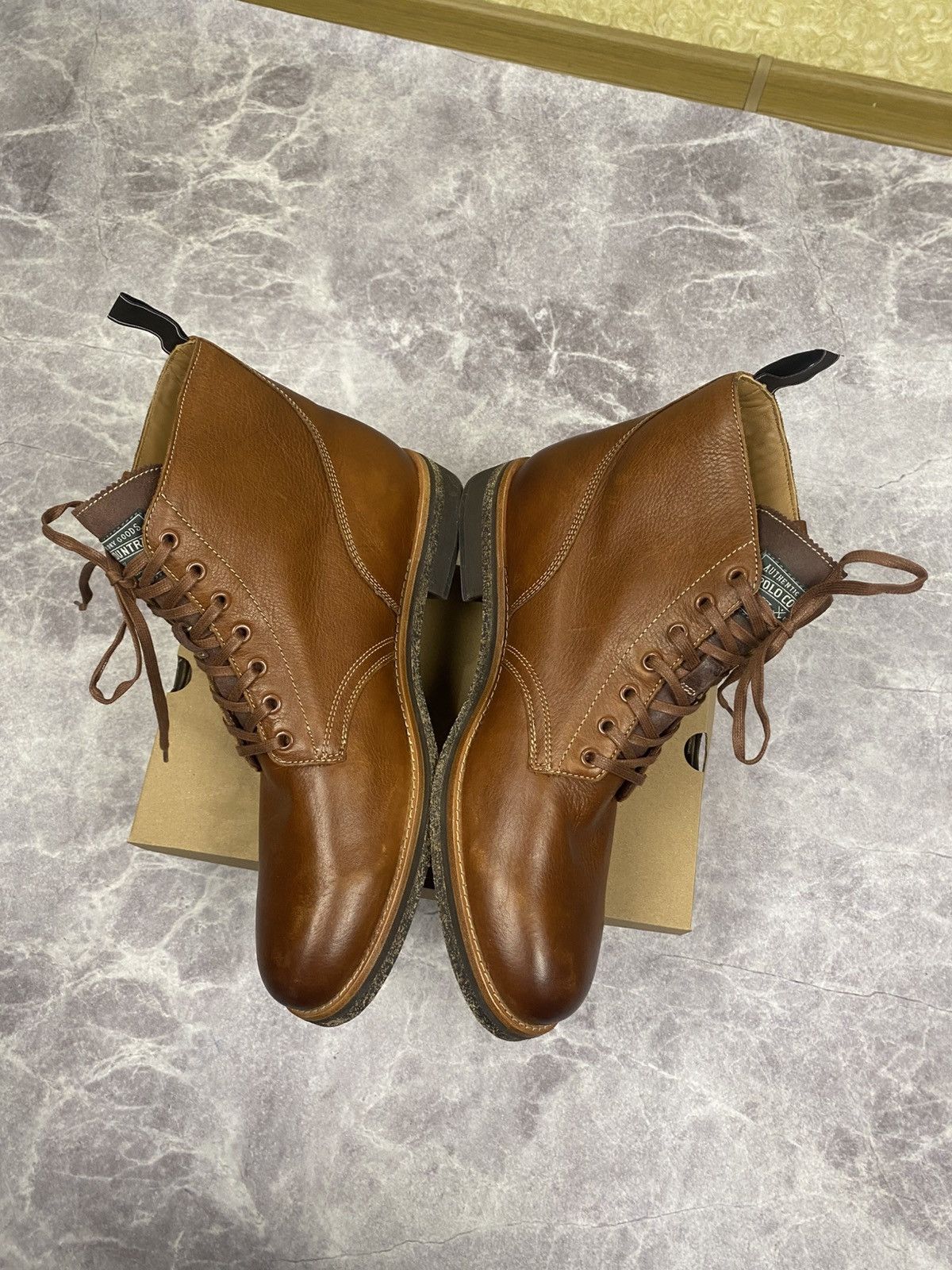 Polo Ralph Lauren Ralph Lauren Polo Country RL Army BT Military Style Boots 46 Size US 13 / EU 46 - 9 Thumbnail