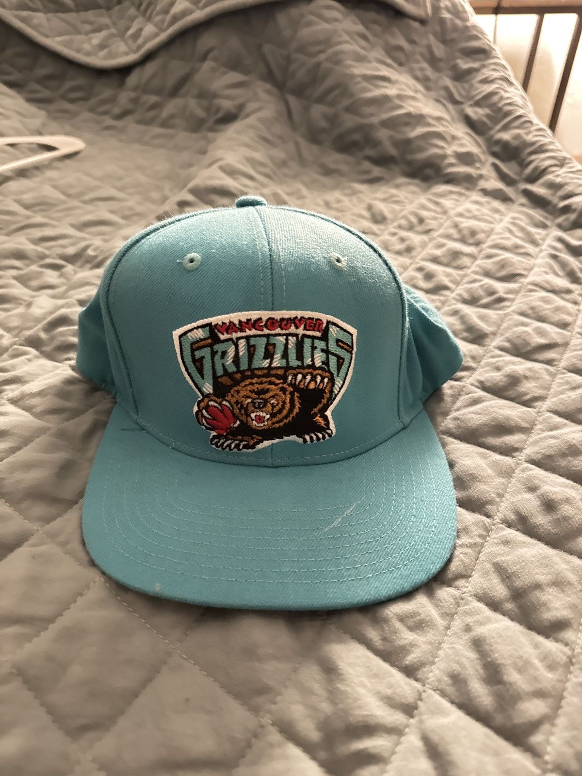 Mitchell & Ness HARDWOOD CLASSIC VANCOUVER GRIZZLIES HAT Size ONE SIZE - 4 Thumbnail