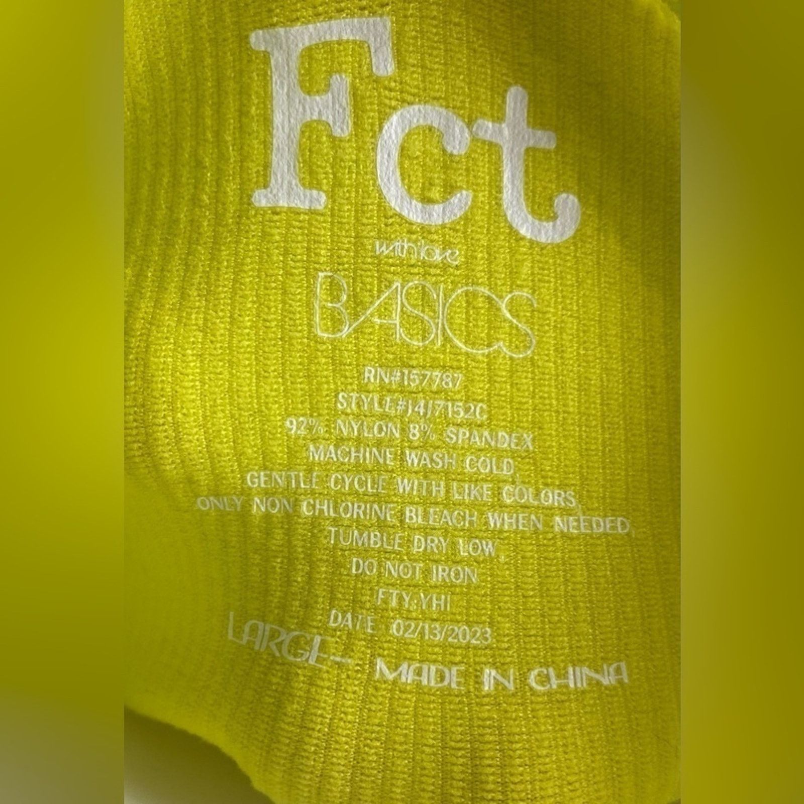 Other FCT with Love | Dayglo Neon Buckle Crop Top | NWT | Large Size S / US 4 / IT 40 - 3 Thumbnail