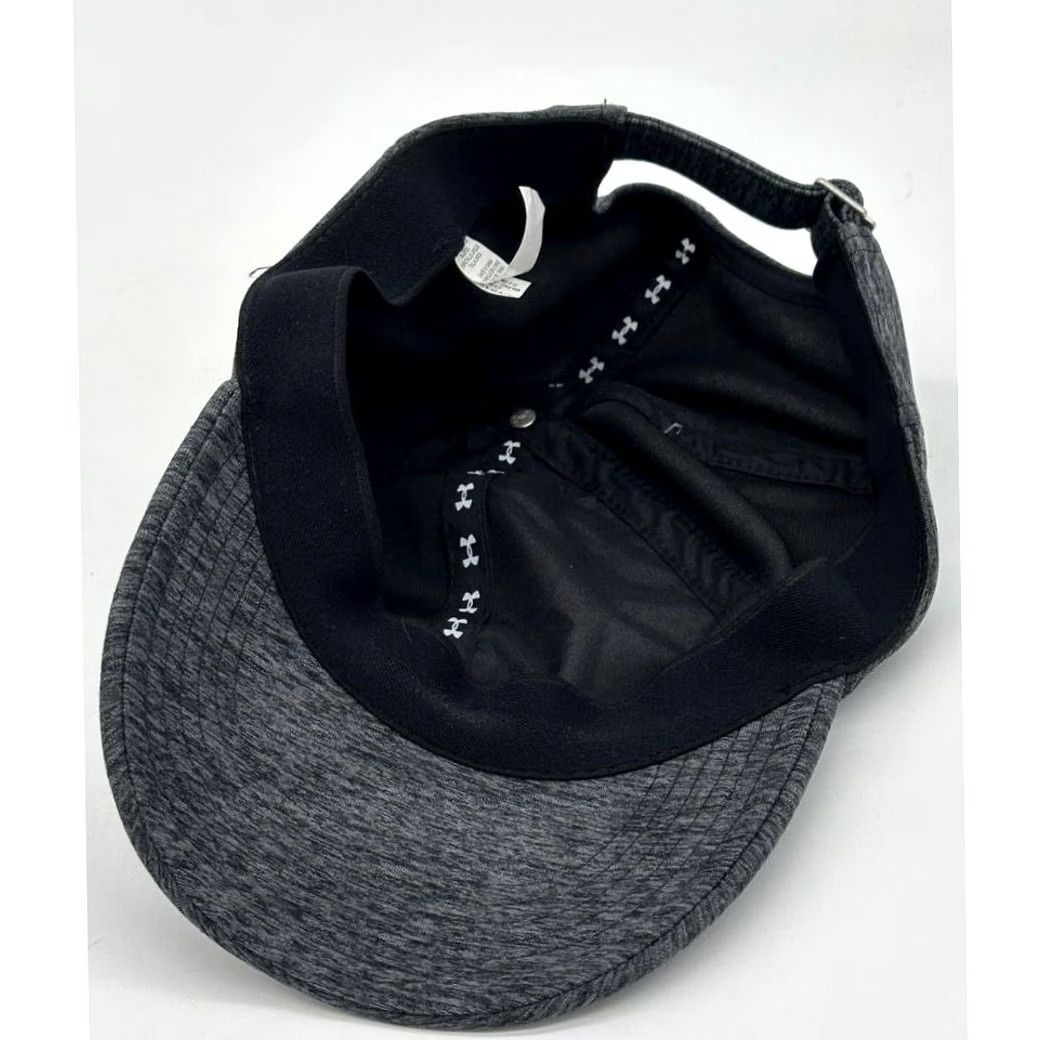 Under Armour Under Armour Hat Womens OSFA Grey Embroidered Logo Strapback Baseball Cap Ladies Size ONE SIZE - 4 Thumbnail
