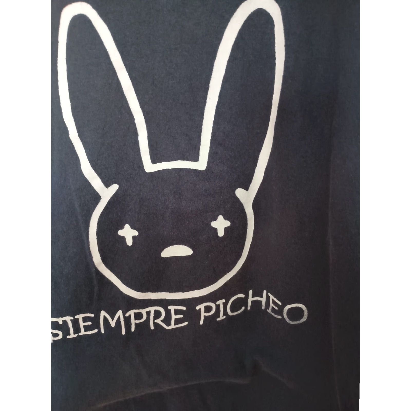 Port & Company VINTAGE Bad Bunny Tour T-shirt Mens L Blue Siempre Picheo Port & Company Shirt Size US L / EU 52-54 / 3 - 2 Thumbnail