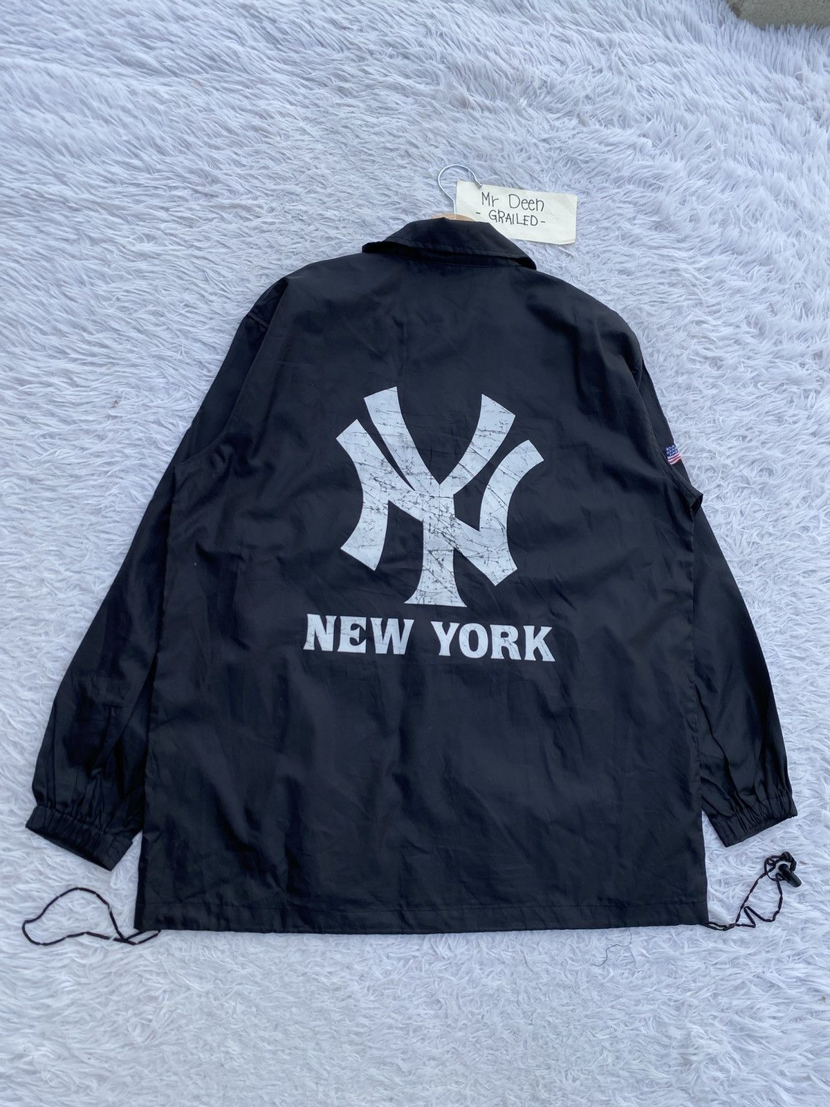 New York Yankees Rare New York Yankees NY Athletic Wear Raincoat Size US L / EU 52-54 / 3 - 2 Thumbnail