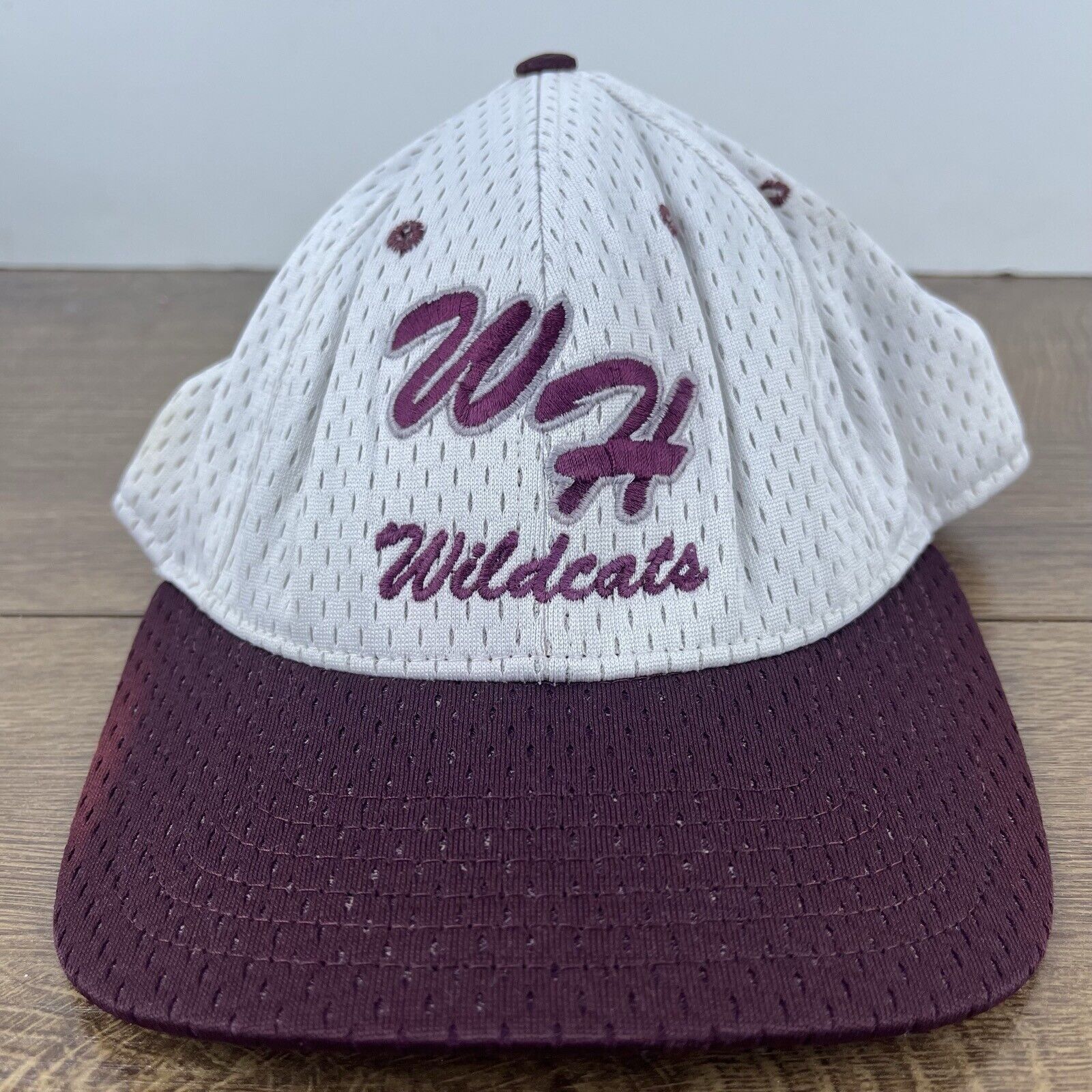 Other WH Wildcats Hat Wildcats Baseball White Adjustable Hat White Size ONE SIZE - 4 Thumbnail