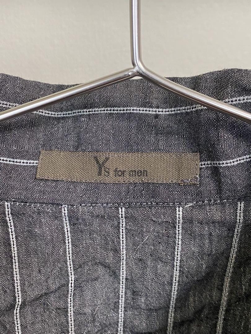 Yohji Yamamoto y's for men yohji yamamoto pullover short sleeve shirt Size US L / EU 52-54 / 3 - 2 Thumbnail
