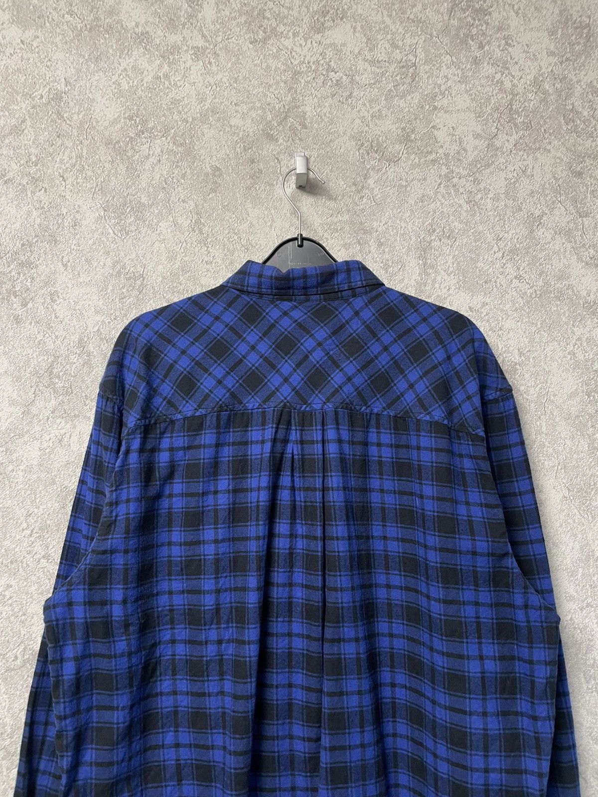 Carhartt Carhartt Blue Flannel Long Sleeve Button-Up Shirt Size US XL / EU 56 / 4 - 13 Thumbnail