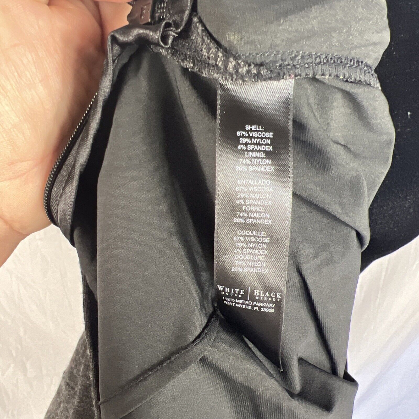 White House Black Market White House Black Market Skirt Sz 8 Gray Pencil Knee Length Size 30" / US 8 / IT 44 - 11 Thumbnail