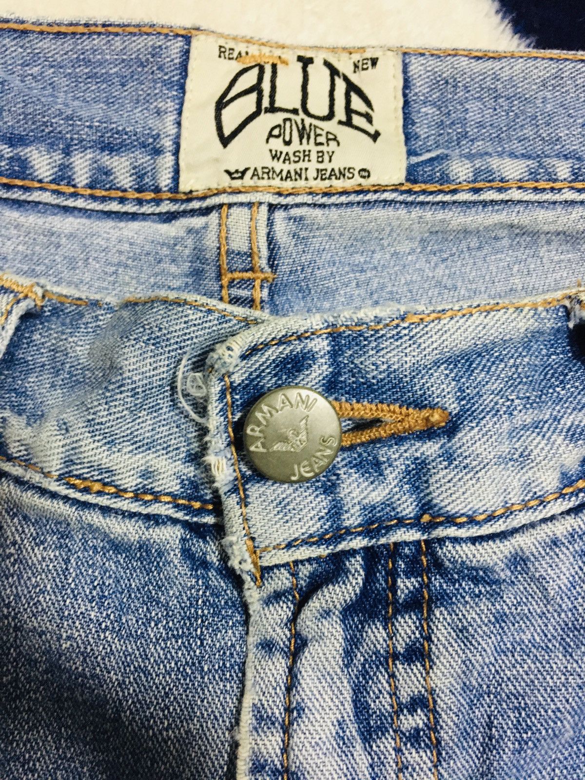 Armani Blue Power by Armani Flare Jeans (16) Size US 30 / EU 46 - 6 Thumbnail