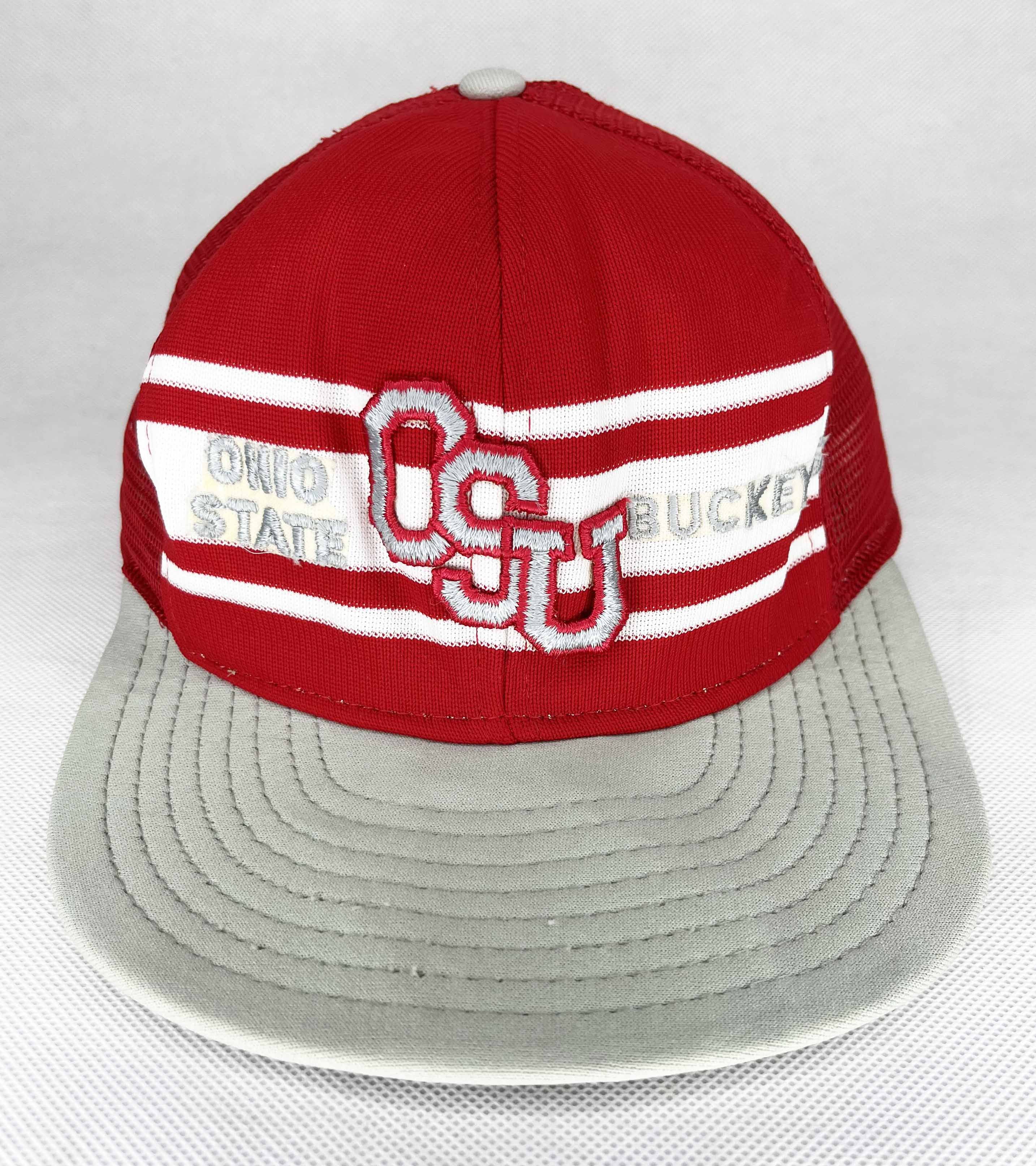 NCAA Vintage AJD Ohio State Buckeyes OSU Snapback Cap Hat Size ONE SIZE - 1 Thumbnail