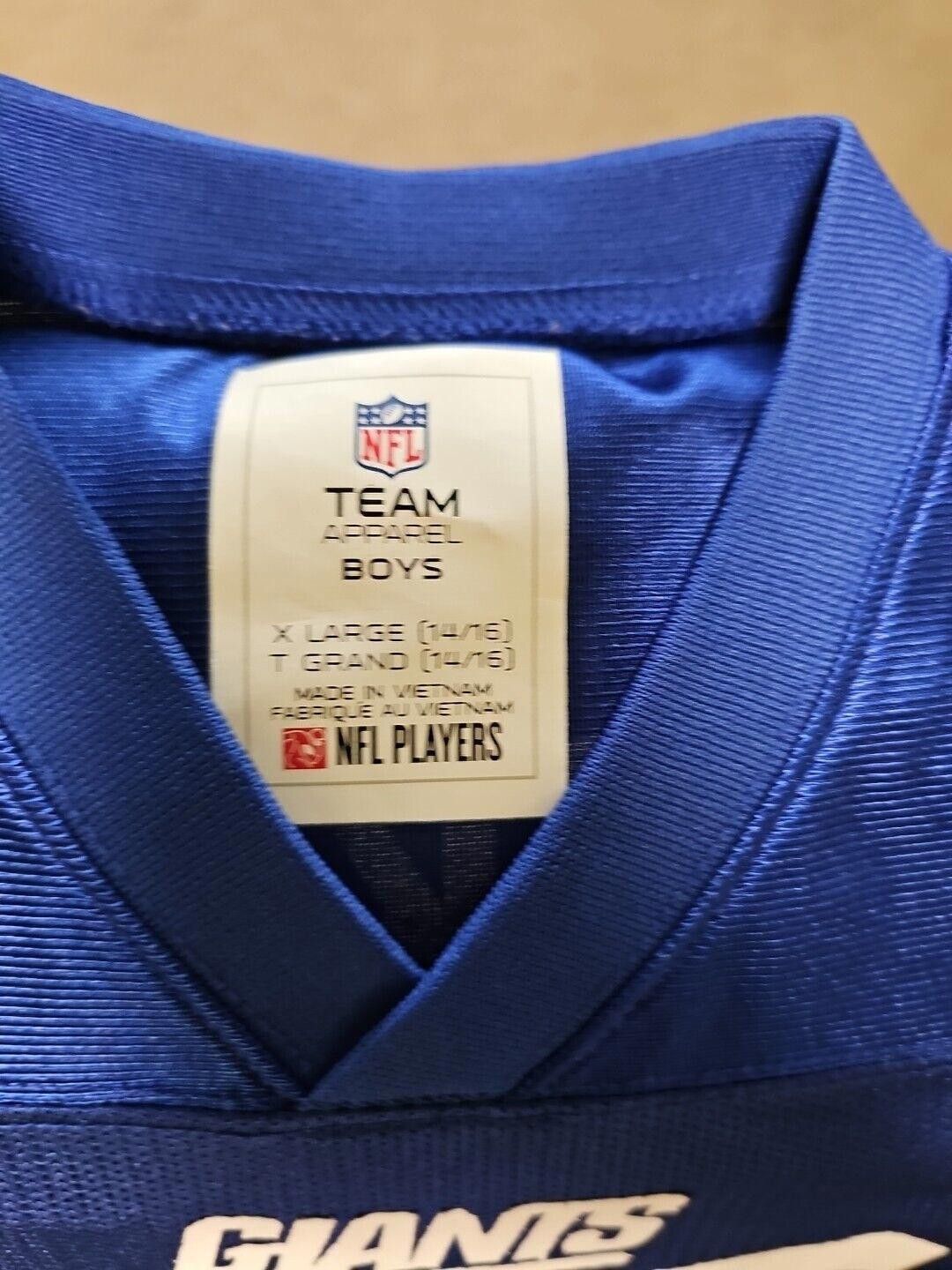 Designer NFL NY Giants Youth Boys Jersey Saquon Barkley Size 16-18 Size ONE SIZE - 2 Thumbnail