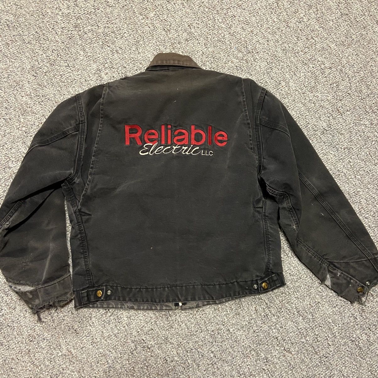 Carhartt 90s Carhartt Detroit Jacket J80 BLK Used Size US L / EU 52-54 / 3 - 2 Thumbnail